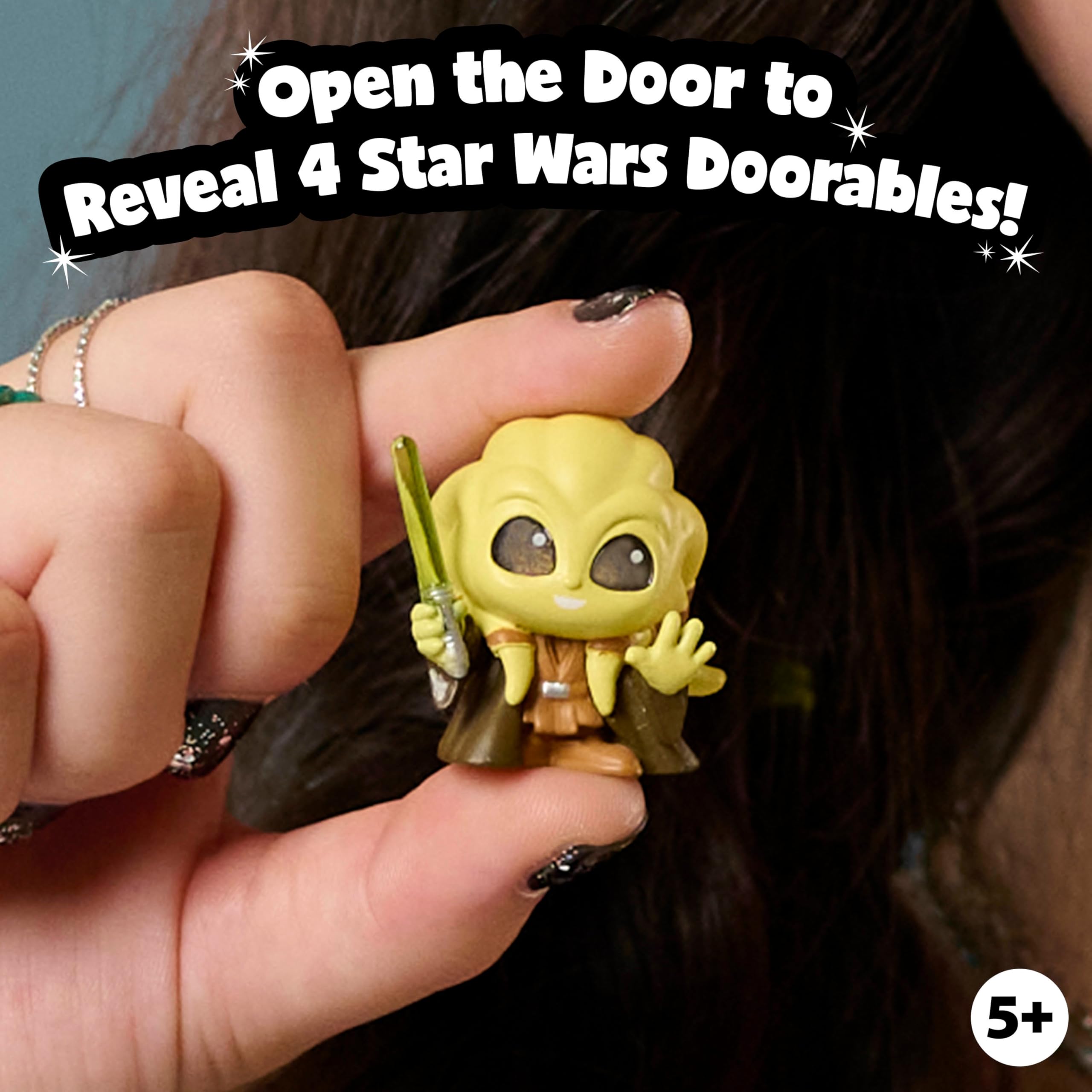 Amazon.co.jp: Star Wars™ Doorables Galaxy Peekシリーズ3、1.5インチ